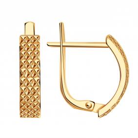 Золотые серьги МАГНАТ МА 011714 МА 011714 фото